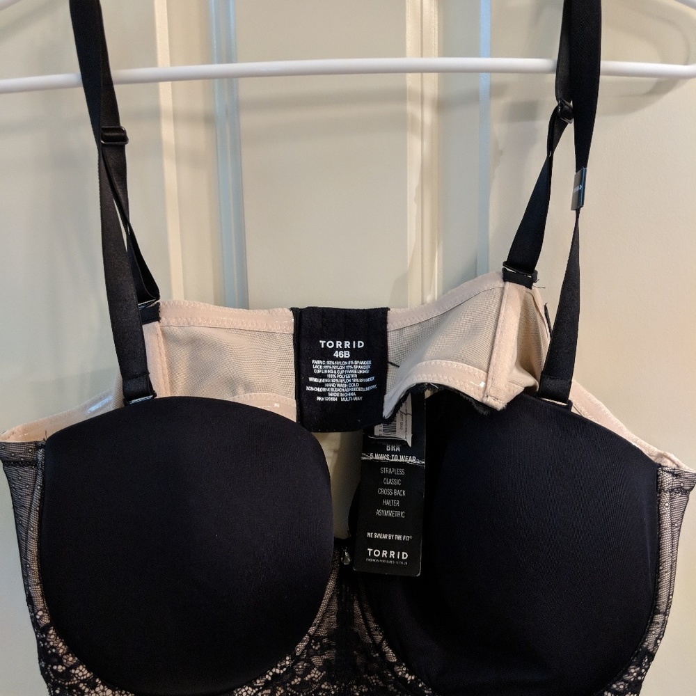 Women's Torrid convertible bra. Size 46B. New